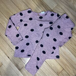 Pink and Black Polka Dot H&M Set